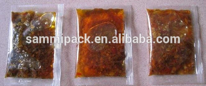 high efficiency jam peanut butter kerchup ketchup chili sauce tomato paste sachet packaging packing machine