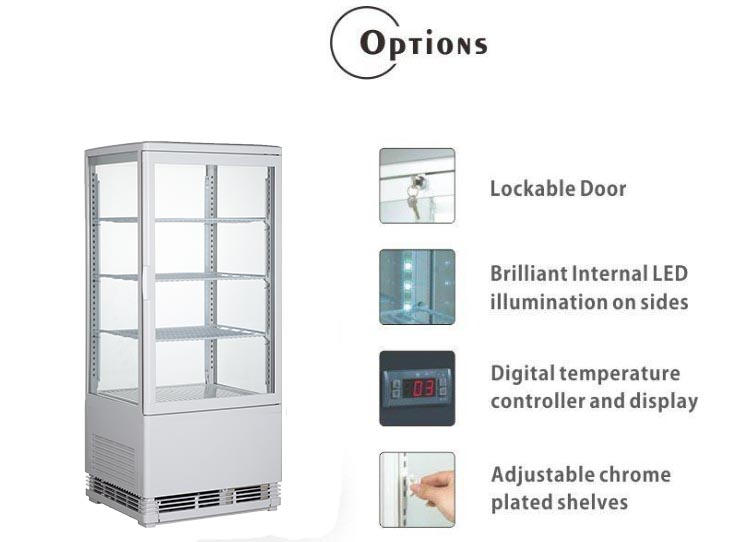 78L Beverage Cooler Refrigerator