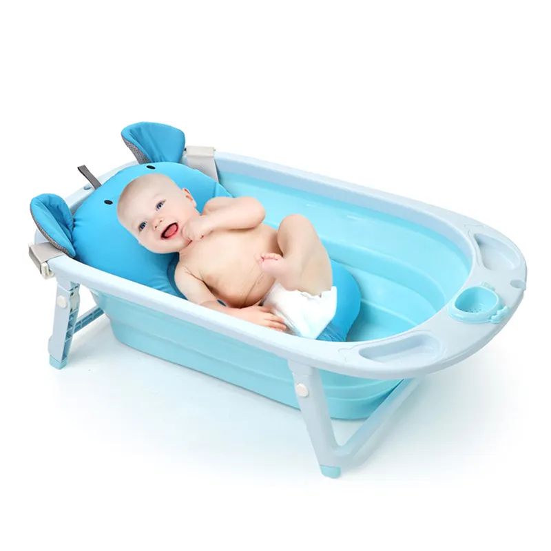 2019 Модная Складная Ванна для новорожденных с поддержкой и сеткой, без бисфенола А