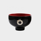 Chengdu lacquerware lacquer art master chinese lacquer paint bowl Dragon Phoenix bowl