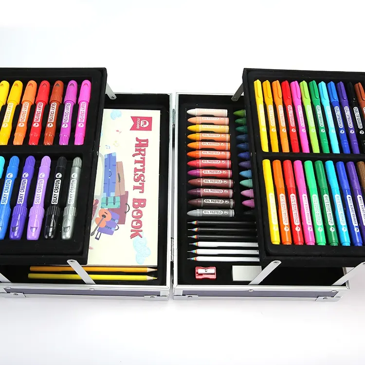 89 pieces professional personalized watercolor cake colored sketching painting pencil children diy and craft drawing art sets