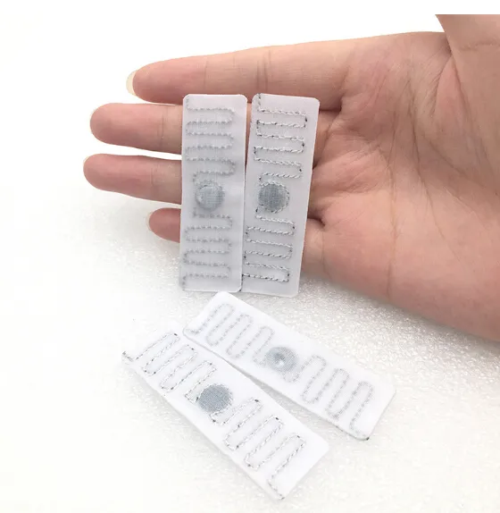 Waterproof Woven High Temperature Resistant Rfid Cloth Tag/ Label