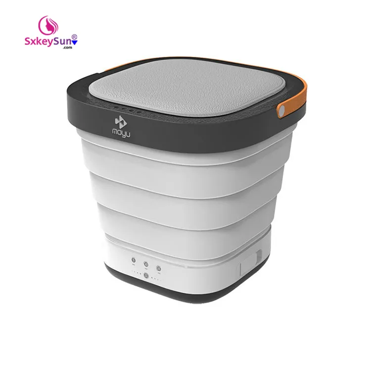 2020 portable mini folding travel washing clothes machine compact laundry dehydrated washing machine with spin dryer for home