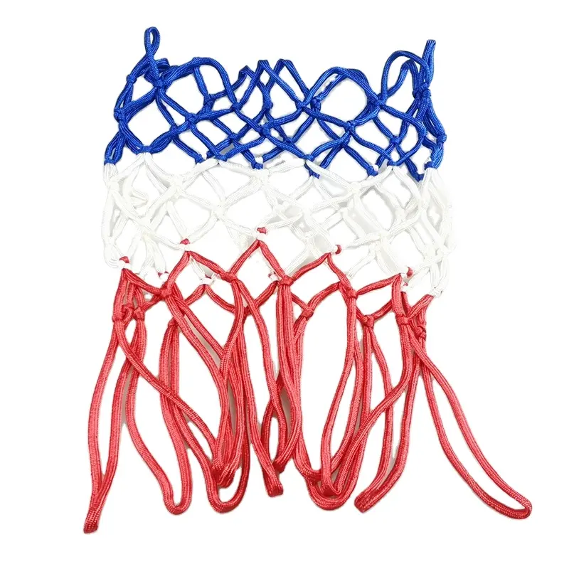 High Strength Competition School Basketball Net 21 Inches Nylon/Polyester Weaving Basketball Net