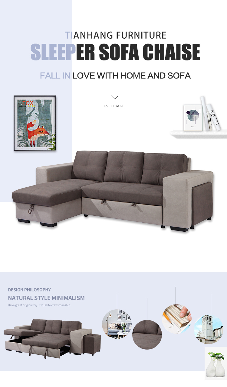 Furniture factory provided living room sofas  Sleeper Sofa Bed sofa living room