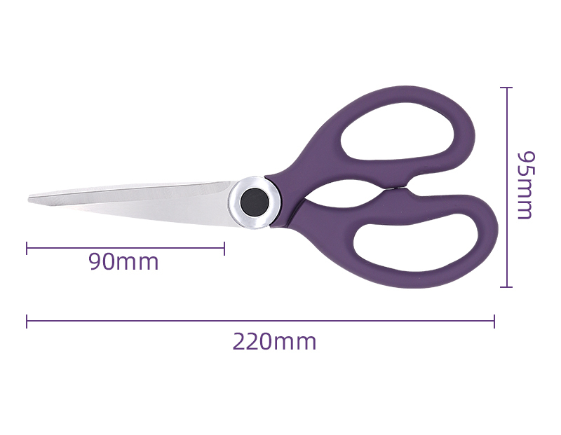 stainless steel seafood kitchen scissors