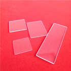 Square Quartz Glass Sheet Clear Silica Piece Transparent Fused Window