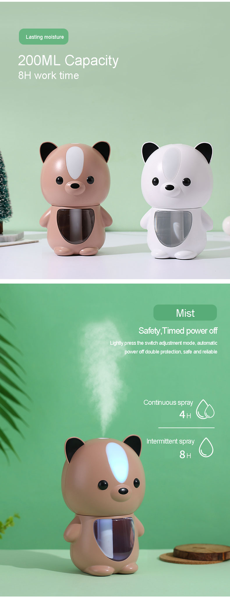 High Quality 200ML Ultrasonic Aroma Essential Oil Diffuser air fan humidifier for Home Car USB Fogger Mist