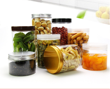 Eco-friendly Food Container Storage Glass Jar Clear Glass Jar With Cover Portable For Travel Camping