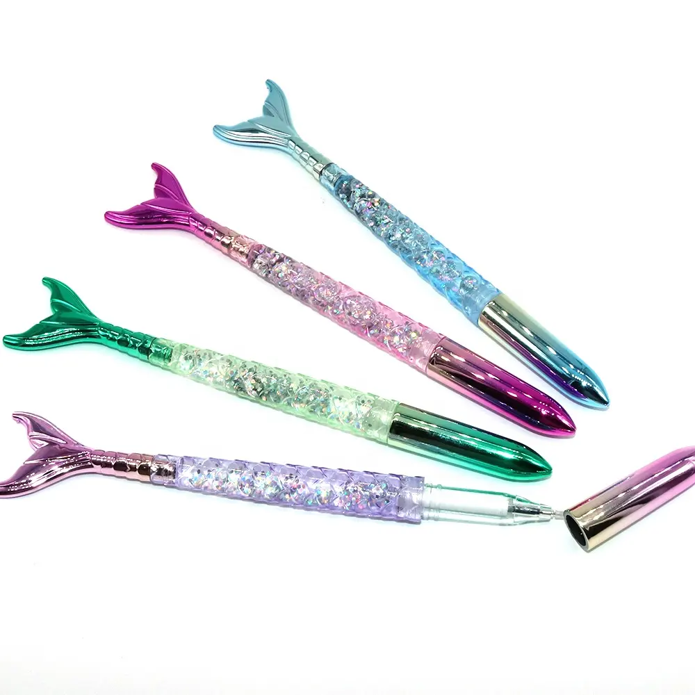 2020 new school supplies stationery lovely mermaid gel pen creative ballpoint pen