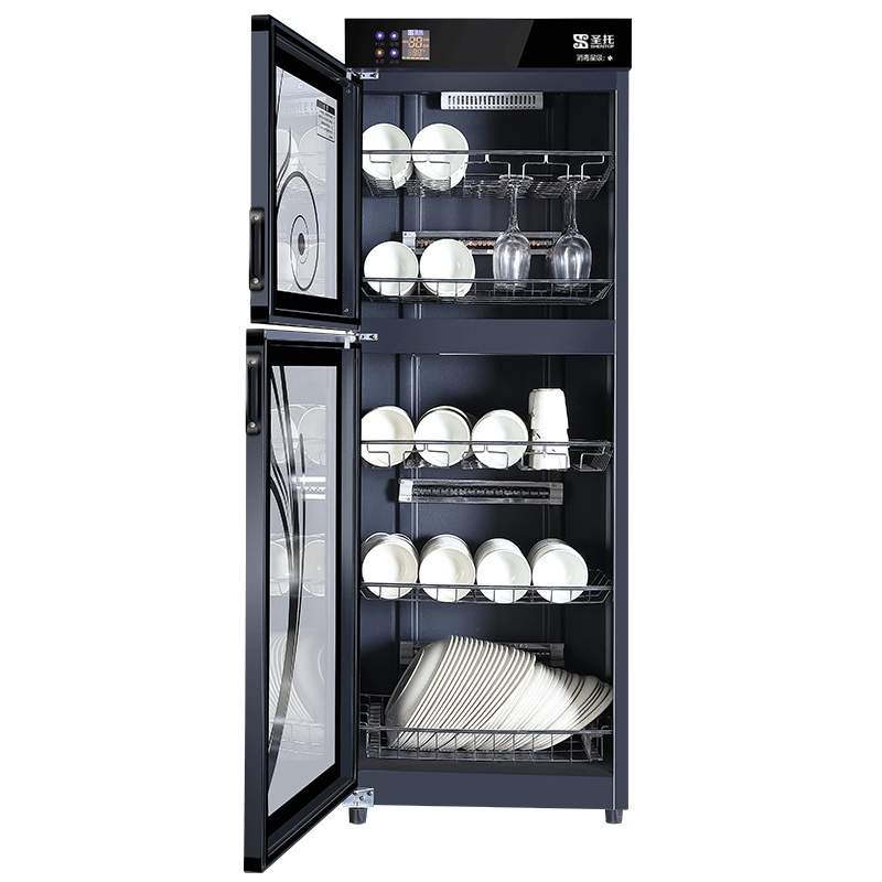 380L SHENTOP Tableware dishes knives and forks wine cup disinfection cabinet Large capacity ozone infrared cleaning cabinet