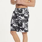 2019 Men's Summer Shorts Casual Printing Fish Bone Men Shorts Pants Quick dry custom printed