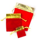 Wholesale gift bag drawstring bag size optional jewelry bag