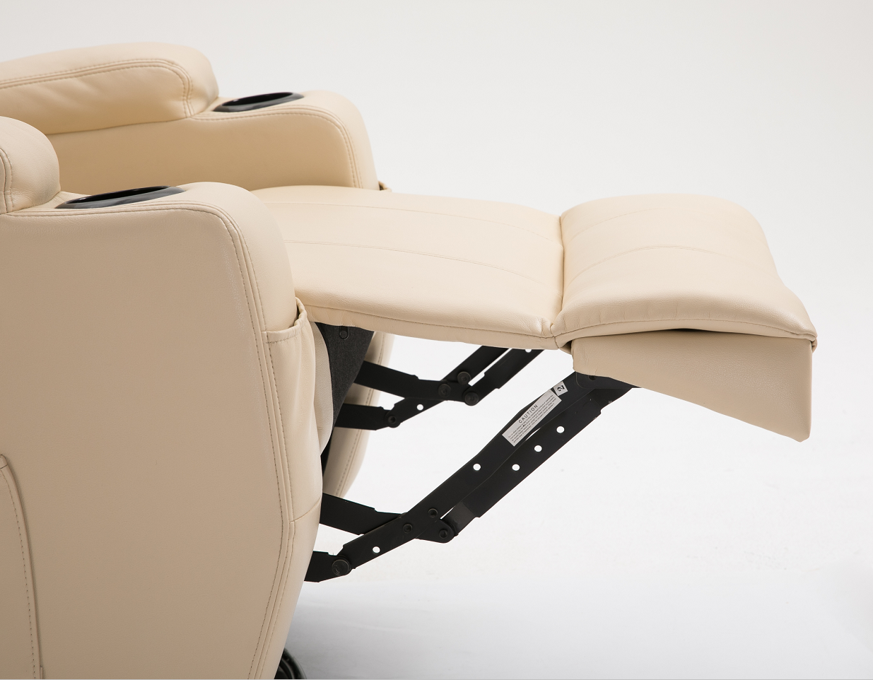 Customize Luxury Multifunction One Seat Manual Handle 360 Degree Rocking Swivel Recliner Chair
