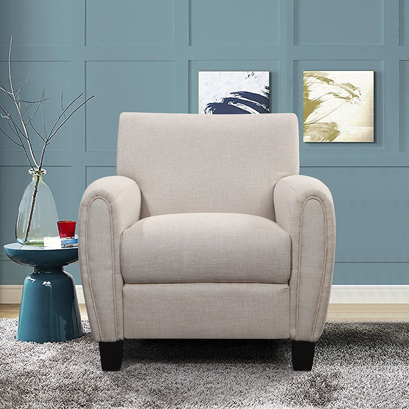 Modern Comfortable relax  sofa chair Hotel lounge single seat living room sofa chair