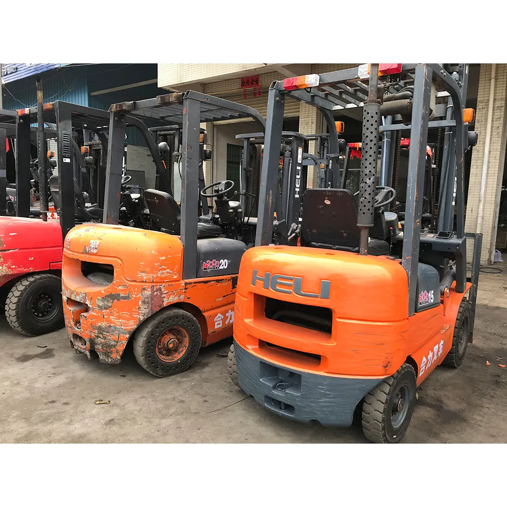 Second Hand Diesel 3 ton 3.5 ton Heli Forklift Truck Used Forklift for Sale