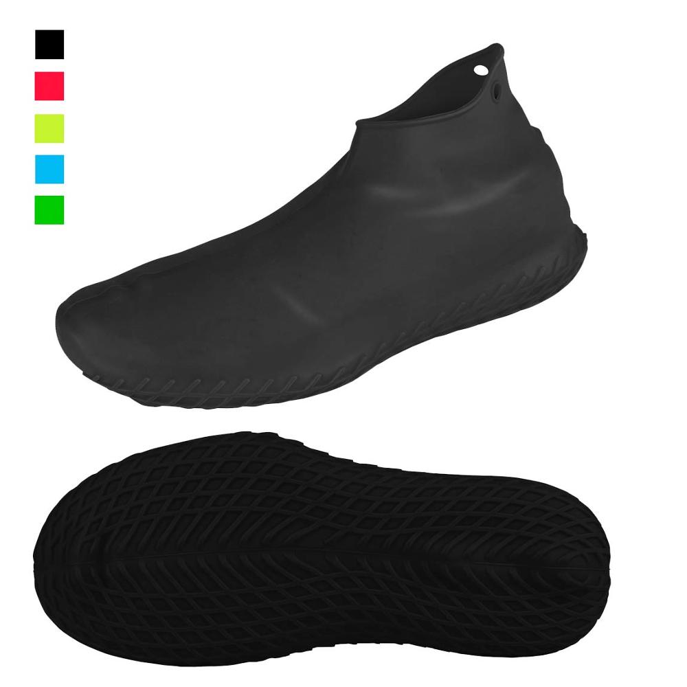 Shoe Cover Men Waterproof Rainproof Non Slip Outdoor Walking Zipper for Halloween