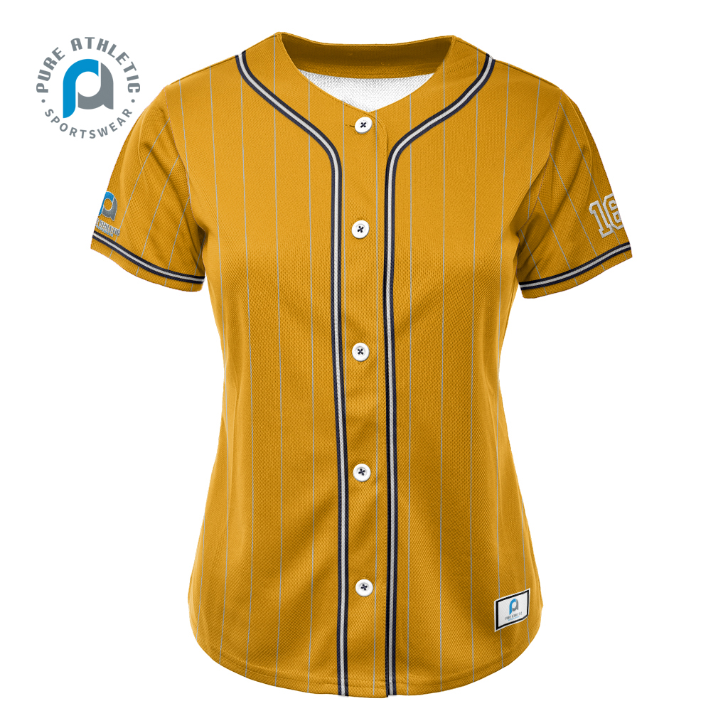 womens plain baseball jersey