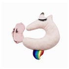 Unicorn Travel Neck Pillow Cushion Support The Head Neck and Chin in for Gifts U-Shaped Soft Pillows Includes an eye mask