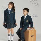 Green uniforms primary school uniforms set design with pictures