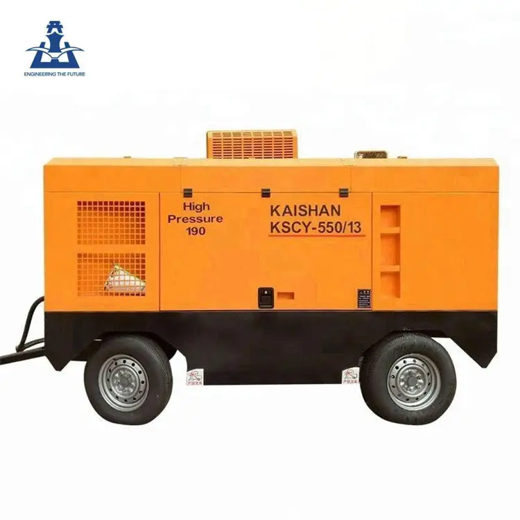 Kaishan 550 Cfm 13bar Diesel Engine Portable Air Compressor
