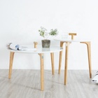 Natural bamboo table combination coffee table combination bed side table