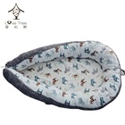 Super soft organic cotton baby snuggle nest sleeping bed for 24 months old