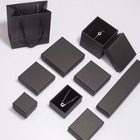 Lid Base Wholesale Earrings Bracelet Necklace Ring Jewelry Packaging