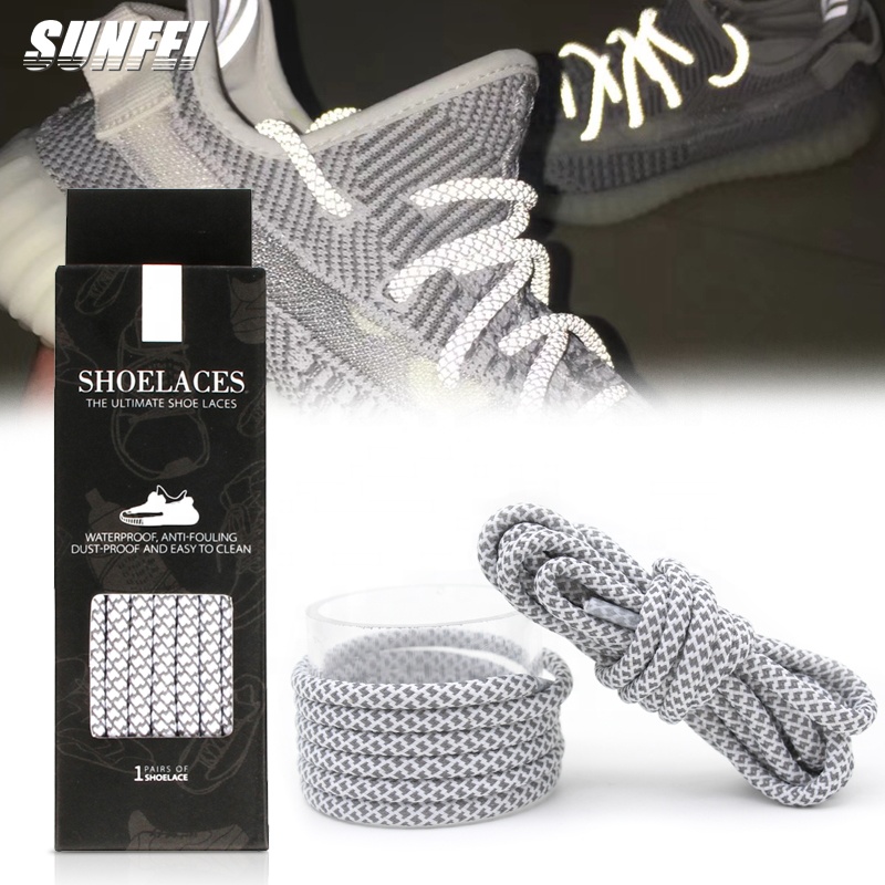 reflective shoe strings