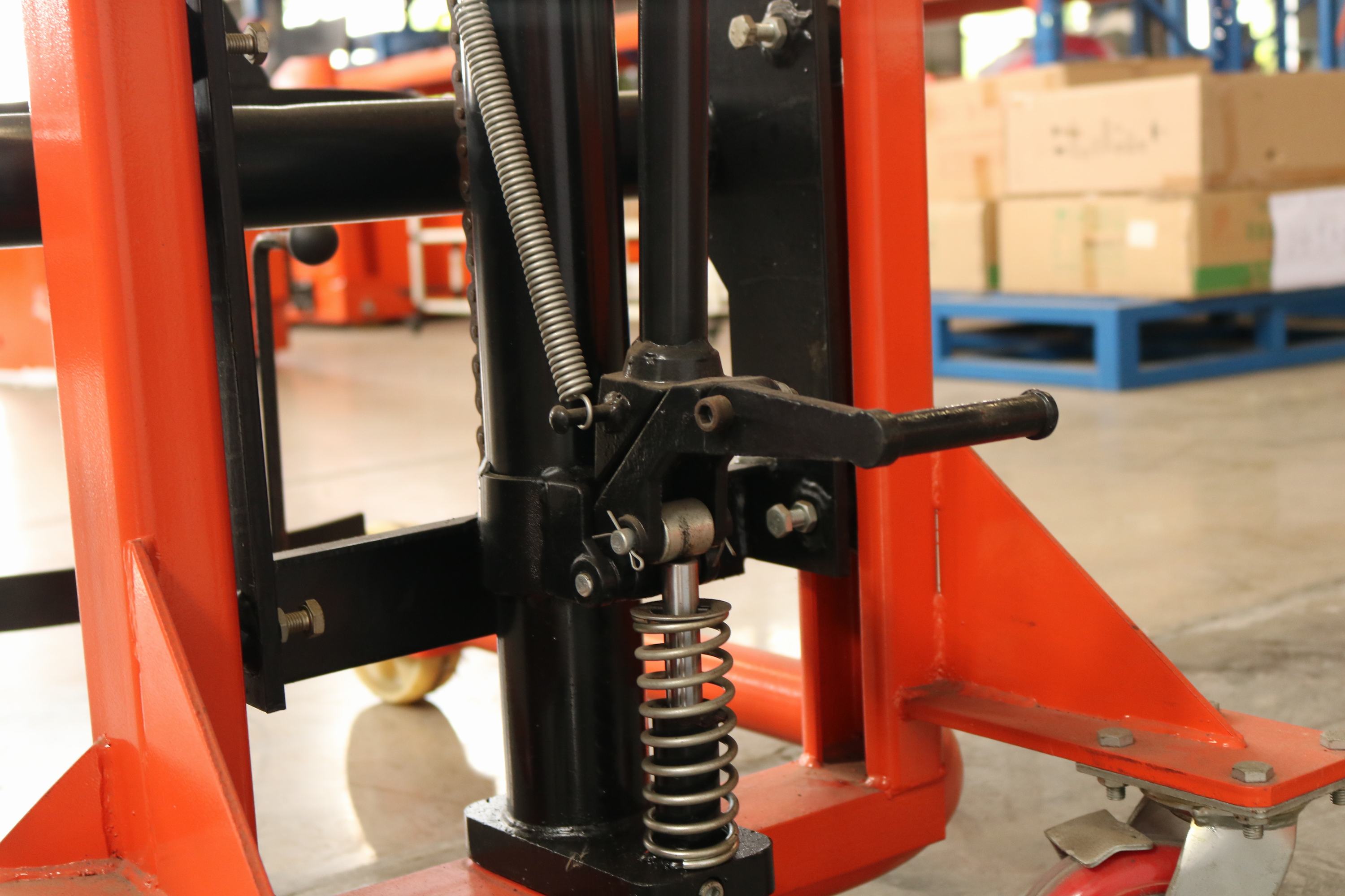Oil drum truck Tank truck hydraulic drum lift and tilting manual drum truck