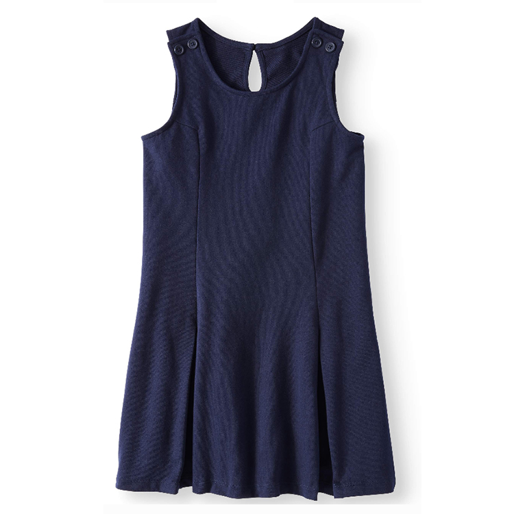 navy blue pinafore dress school