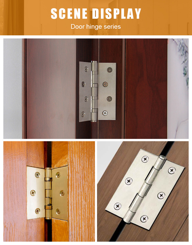 Door Hardware Accessories Stainless Steel 304 Hinge Flat hinge