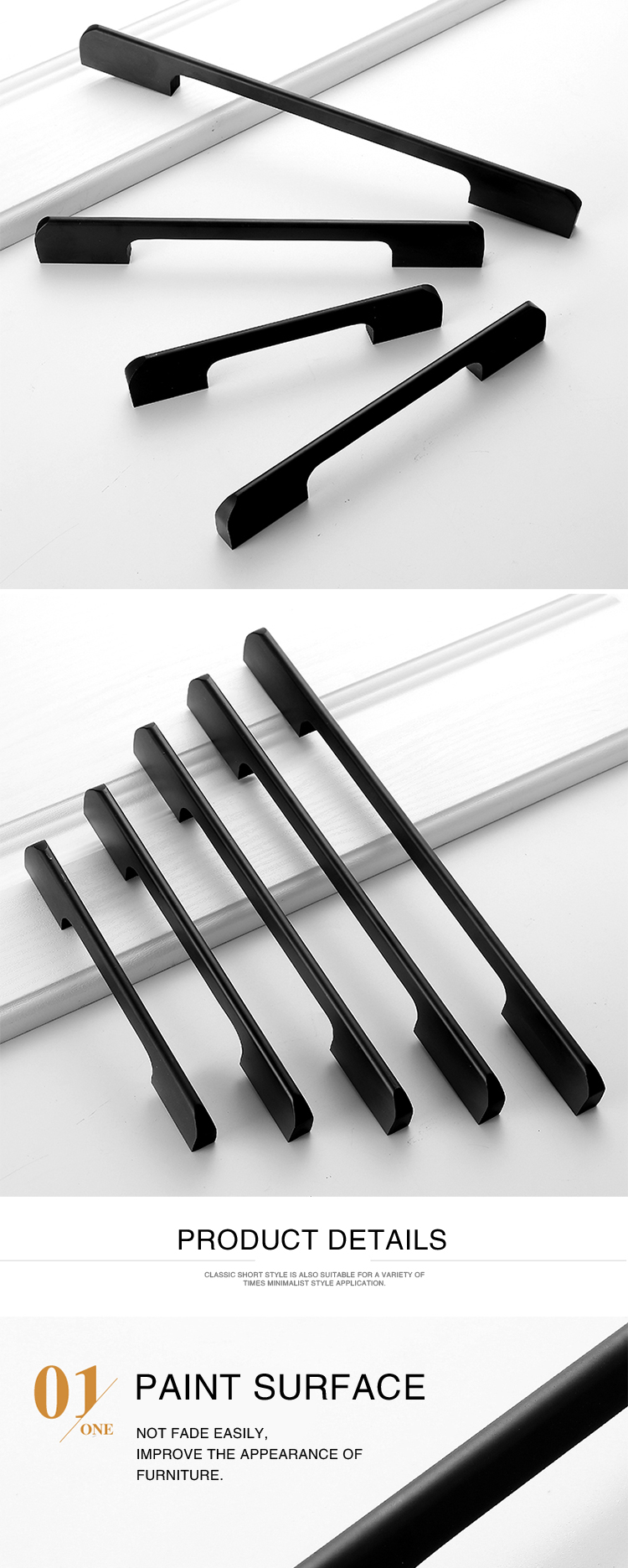 Kitchen cabinet Custom Customized Handle, C Shape Long Profile Bedroom Wardrobe Aluminum Alloy Handle//