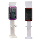 Portable photo booth shell only, 21.5 inch screen with 10 capacitive touch with small flight case