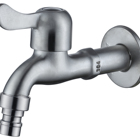 304 Stainless Steel Washing Tap Basin/ kitchen Faucet With Ceramic Valve
