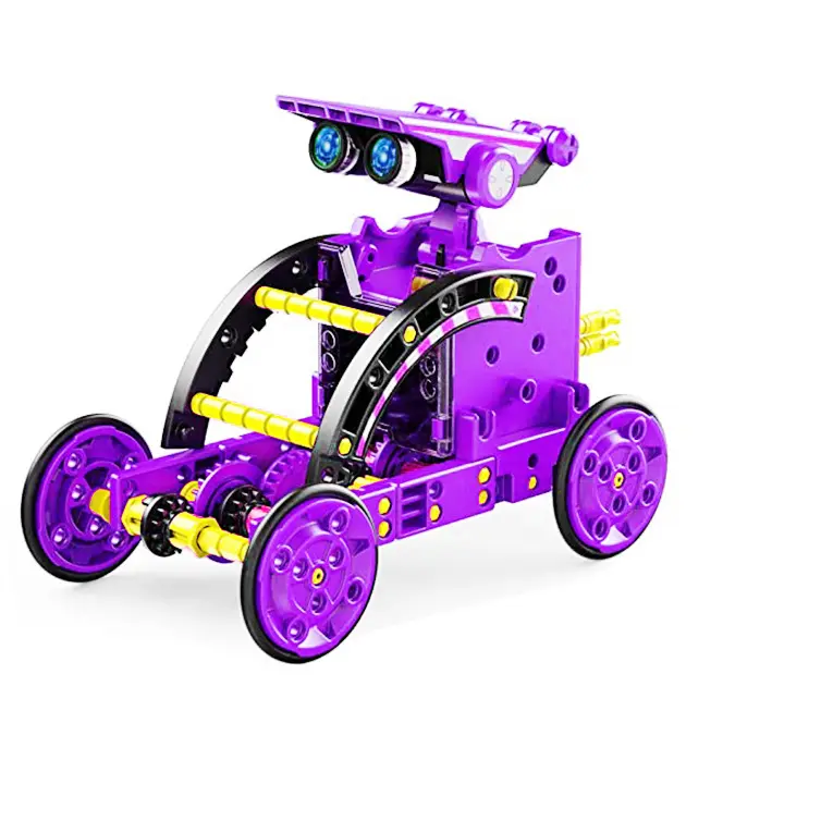 Вынос руля проектов игрушка-робот, Солнечный робот игрушка "сделай сам" научный эксперимент наборы для детей, для детей возрастом от 12 В-1 игрушка-робот, Солнечный робот игрушка игрушки строительные блоки для мальчиков с рисунком из мультфильма