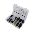 250pcs plastic fasteners and screws decorative rivets for car sets HE04
