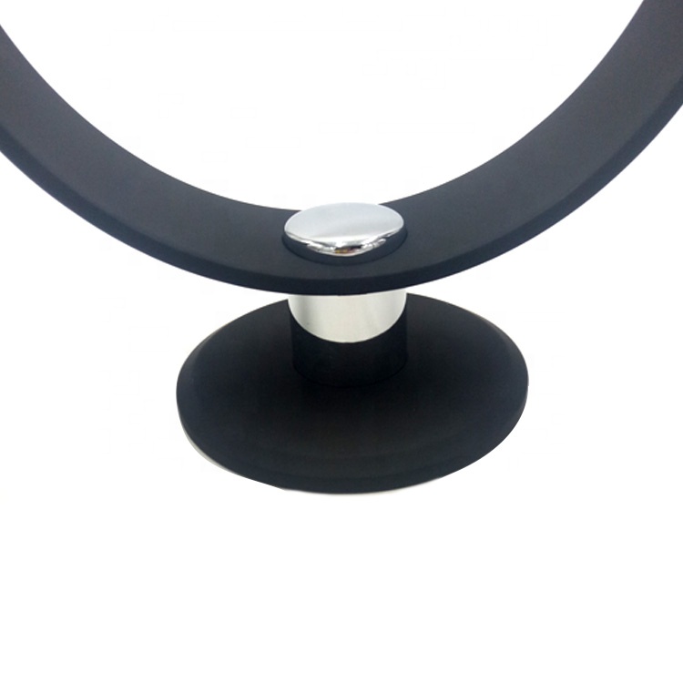 360 Degree Rotating Touch Mirror Control Adjust Brightness Mini Desktop LED Makeup Mirror
