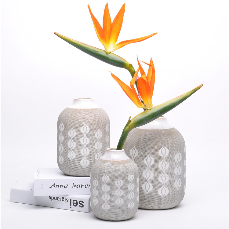 Elegance wedding unique flower floral vase wholesale ceramic nordic vases for decor