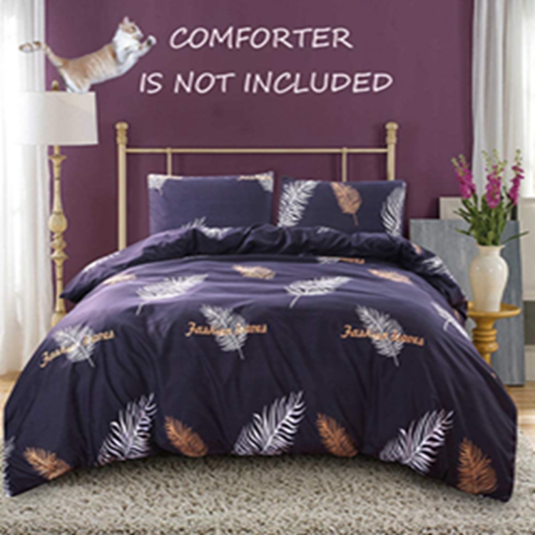 Factory Manufacture Various Quilt Fiber Fabric Is Super Soft micrifiber bedsheet duvet cover set