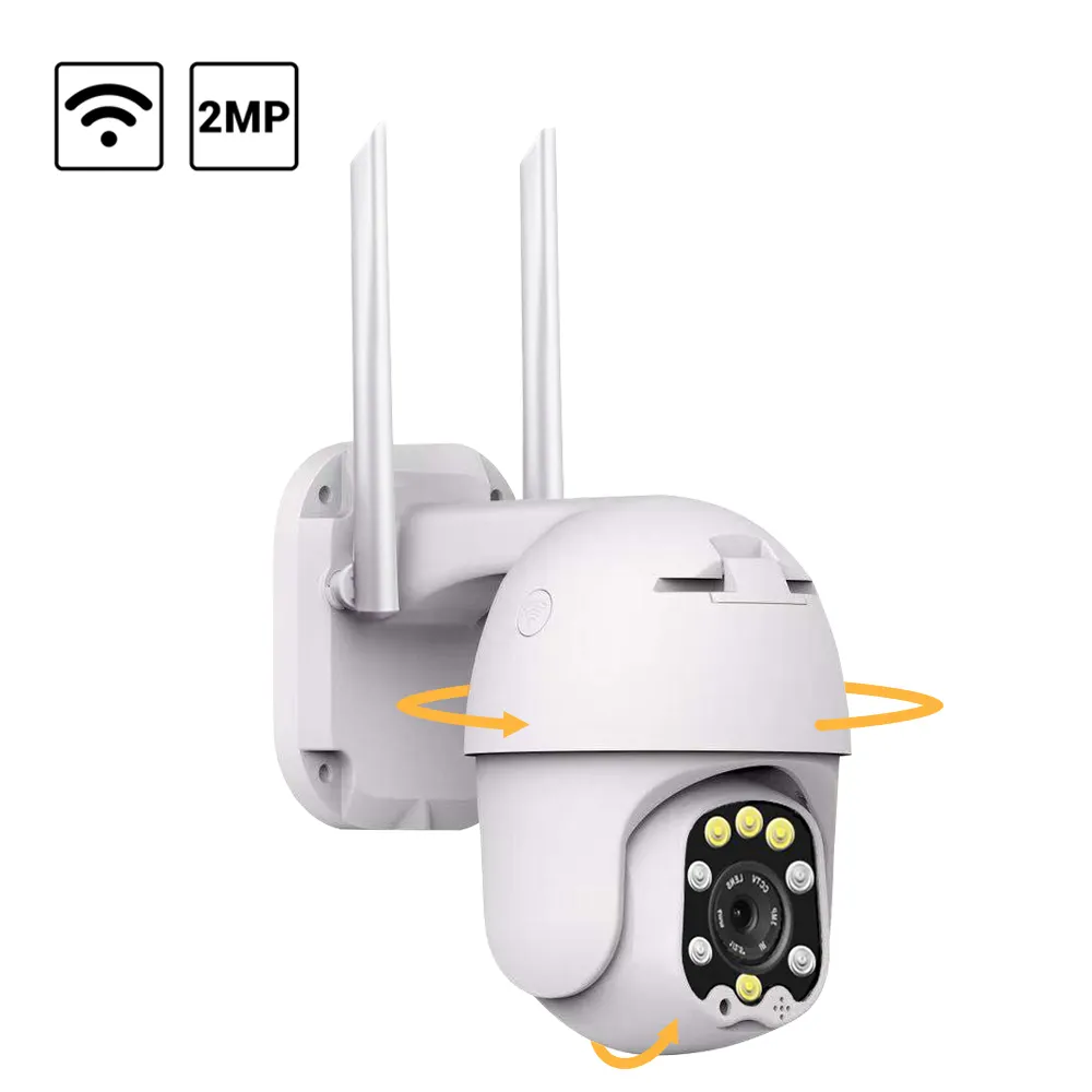 ANRAN 1080P Wireless Wifi Outdoor Dome Security CCTV Camera 2MP Two-way Audio Surveillance ONVIF PTZ IP Camera