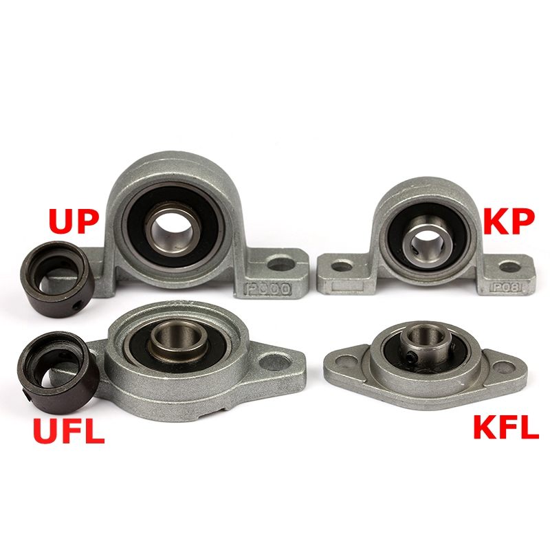 UFL000 10mm bore Pillow block Zinc Alloy Bearing Unit U000 bearing FL000 housing