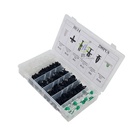 290pcs auto fastener & clip screw and the sizes car fastener clips boxes HE14