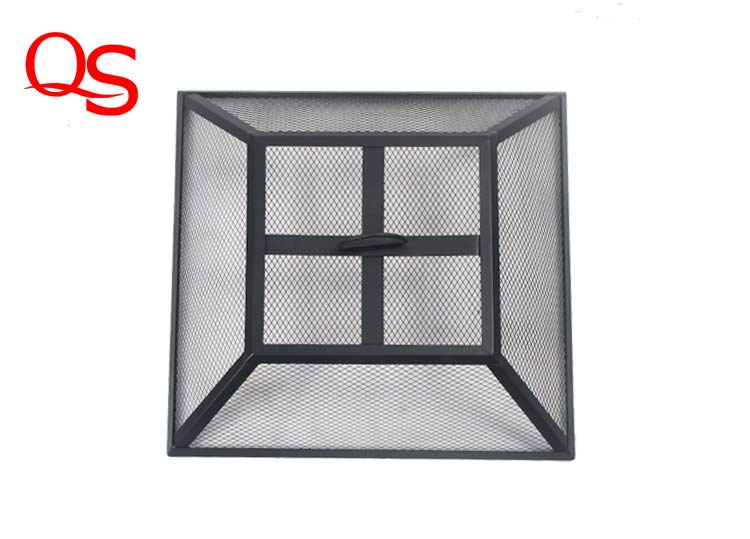 hot Outdoor Wood Burning BBQ fire pit for camping