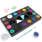 Professional Face Paint Palette Halloween Makeup Kit Ideal For Halloween Party