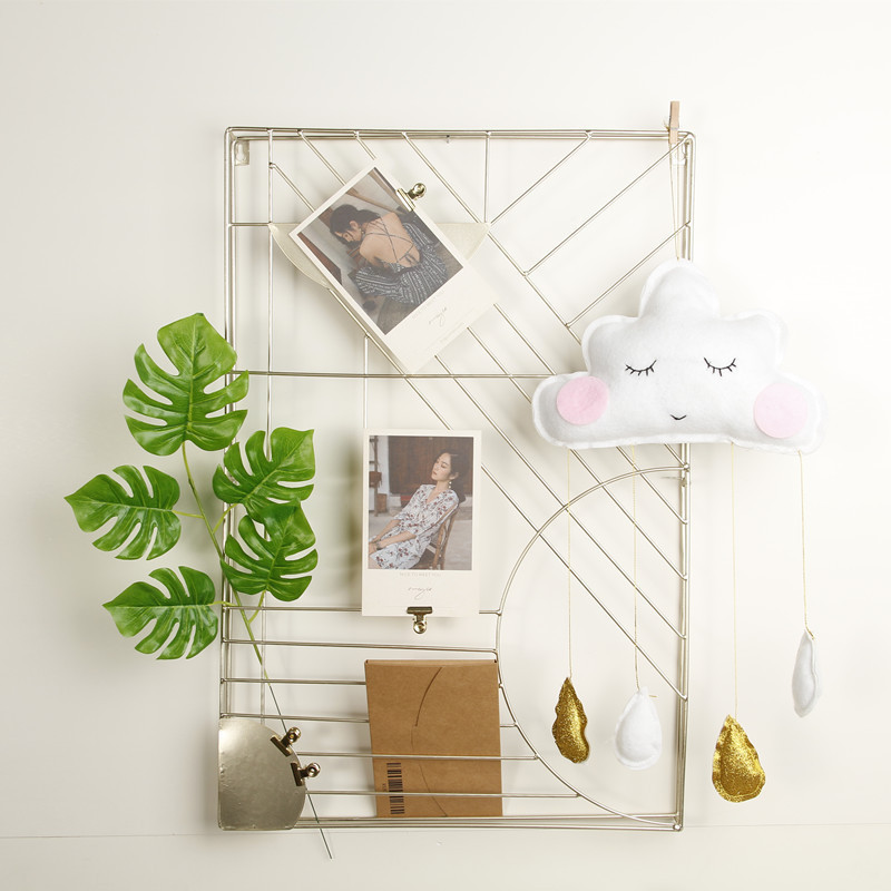 Wholesale hot sell wire photo wall grid panel