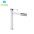 New design chrome white lavatory faucet ceramic cartridge basin faucet