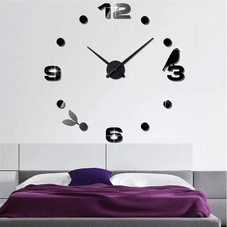High quality reloj 3d paredwall clock watch wall clock homedecoration reloj de pared decorativos grandes