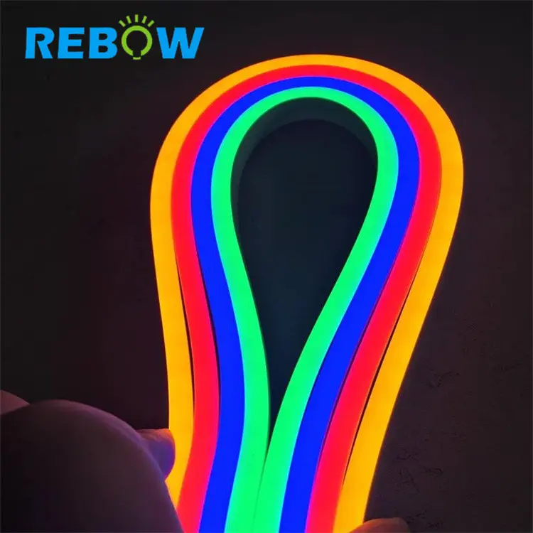 Wholesale Custom Sign Flexible Neon Light Strip Slim 6mm Silicon Tube Neon Flex Rope LED Lights