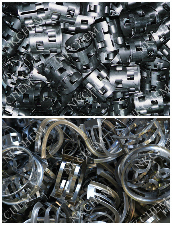 Metallkonjugierte Ring-Loch-Typ Verpackung für Destillationskolonne Stahlring 0
